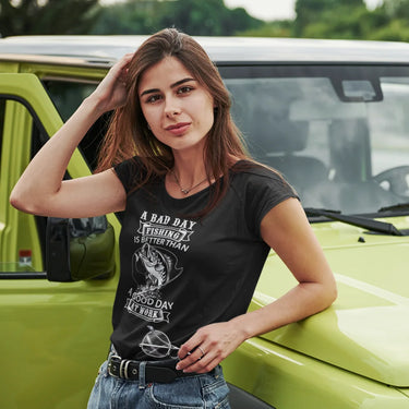 A Bad Day At Fishing T-Shirt for Women